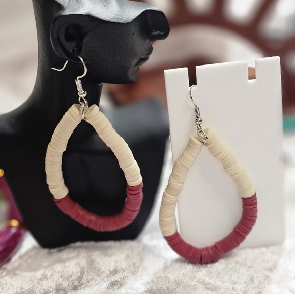 Heide bead loop earing - Picture 10 of 13